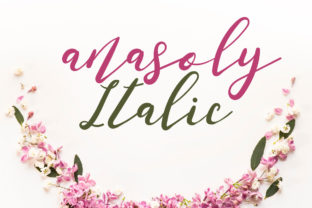 Anasoly Italic Brings Authentic Handwritten Charm to Digital Design
