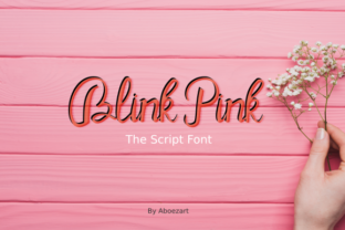 Blink Pink: A Handwritten Script Font That Brings Charm to Branding