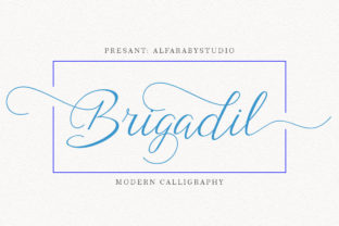 Brigadil Font Review: A Handwritten Script for Editorial Charm