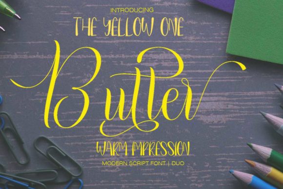 Butter Font: A Bold Script and Sans Duo for Marketing That Stops the Scroll