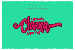 Clarra Brings Playful Personality to Website Headers and Brand Typography