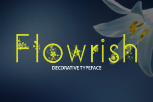 Flowrish Brings Botanical Charm to Your Campaign Typeface