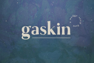 Gaskin: A Modern Wedge Serif Font That Gives Your Small Business a Distinctive Edge