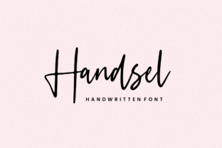 Handsel Font Brings Handcrafted Charm to Product Packaging and Printables