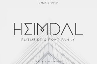 Heimdal: A Spacy Sans Serif Font for Bold Campaign Visuals