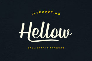 Hellow Font: A Handwritten Typeface That Brings Warmth to Editorial Design