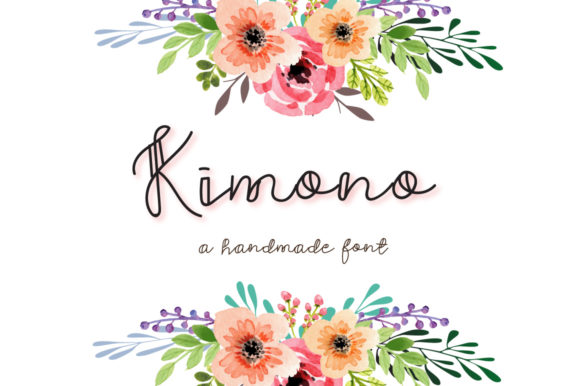 Kimono: A Handwritten Font for Editorial Storytelling