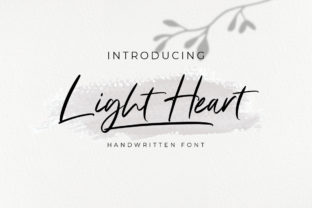 Light Heart Font: A Handwritten Typeface That Warms Editorial Design