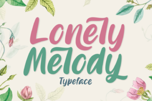 Lonely Melody: A Script Font for Editorial Charm