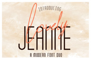 Lovely Jeanne Duo: A Web Designer’s Review of This Script Font
