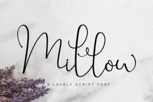 Millow Font: A Handwritten Typeface for Web and UI Design