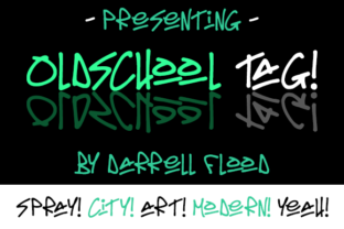 Oldschool Tag: A Graffiti Font That Brought Grit to a Café Brand