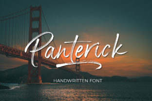 Panterick Font: A Bold Handwritten Typeface for Crafters and Creators