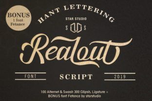 Realout: A Script Handwritten Font Built for Bold Campaigns