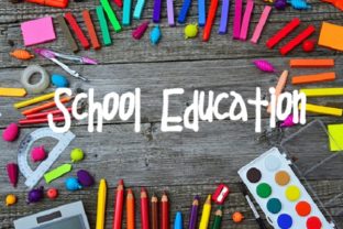 School Education Font: A Playful Handwritten Typeface for Brands