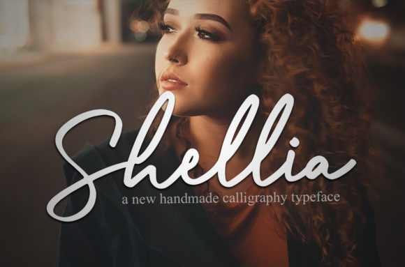 Shellia Font: A Handwritten Typeface with Bold Editorial Charm