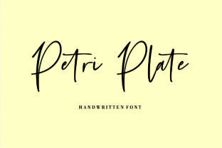 Testing Petri Plate Font in a Real Web Design Project