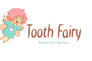 Tooth Fairy Font: A Whimsical Script Handwritten Typeface for Campaign Design