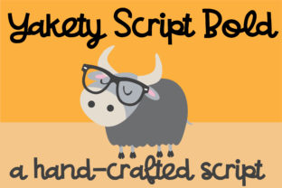 Yakety Script: The Handwritten Font That Fits Your Handmade Vision